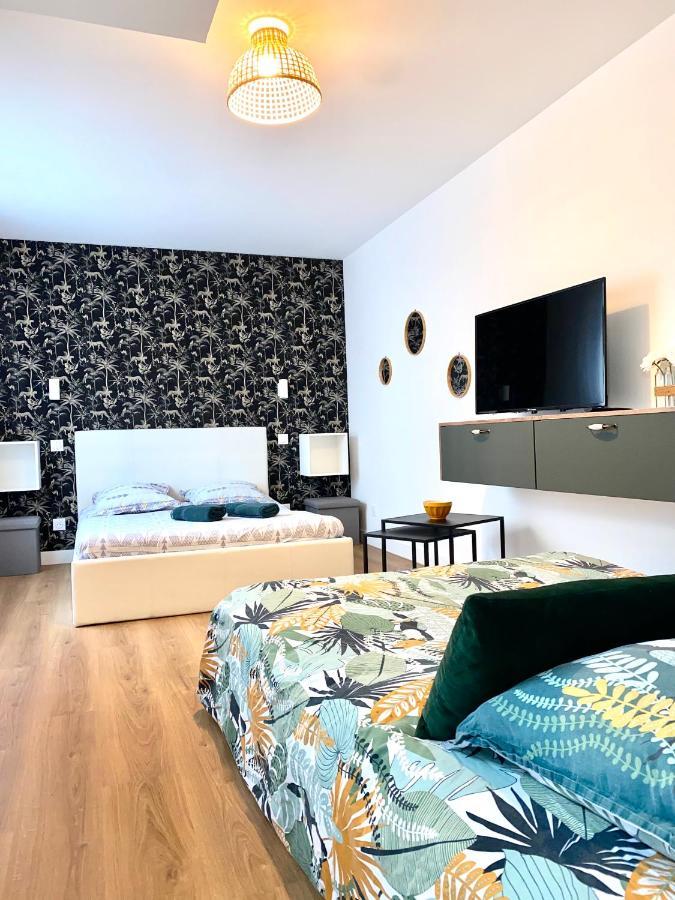 Superbe Appt Avec Cour Et Parking Gratuit A 5Min De La Cite Medievale Carcassonne Eksteriør bilde